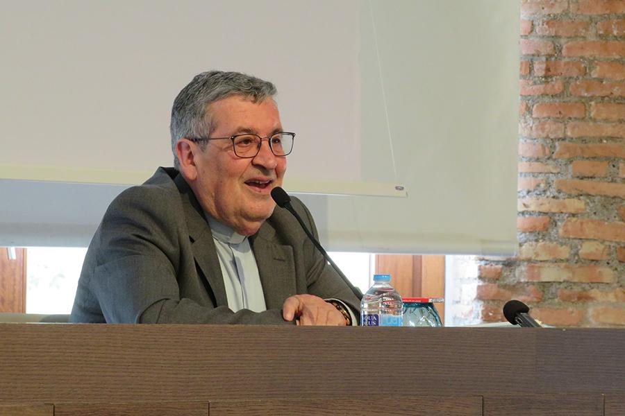 D. Ángel Galindo García, Vicario General de Segovia // E. LLAMAS