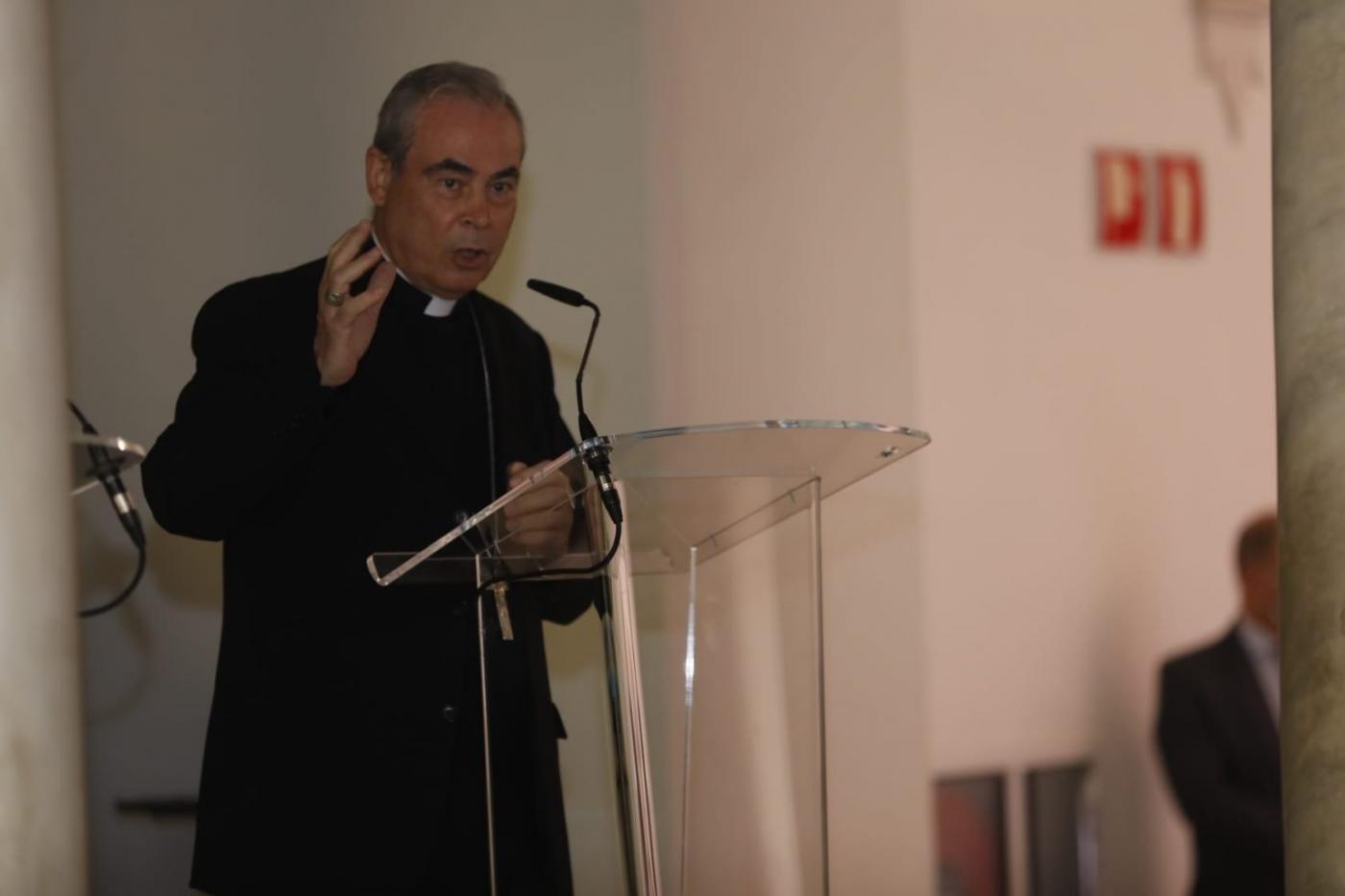 Intervención del Obispo de Málaga, D. Jesús Catalá