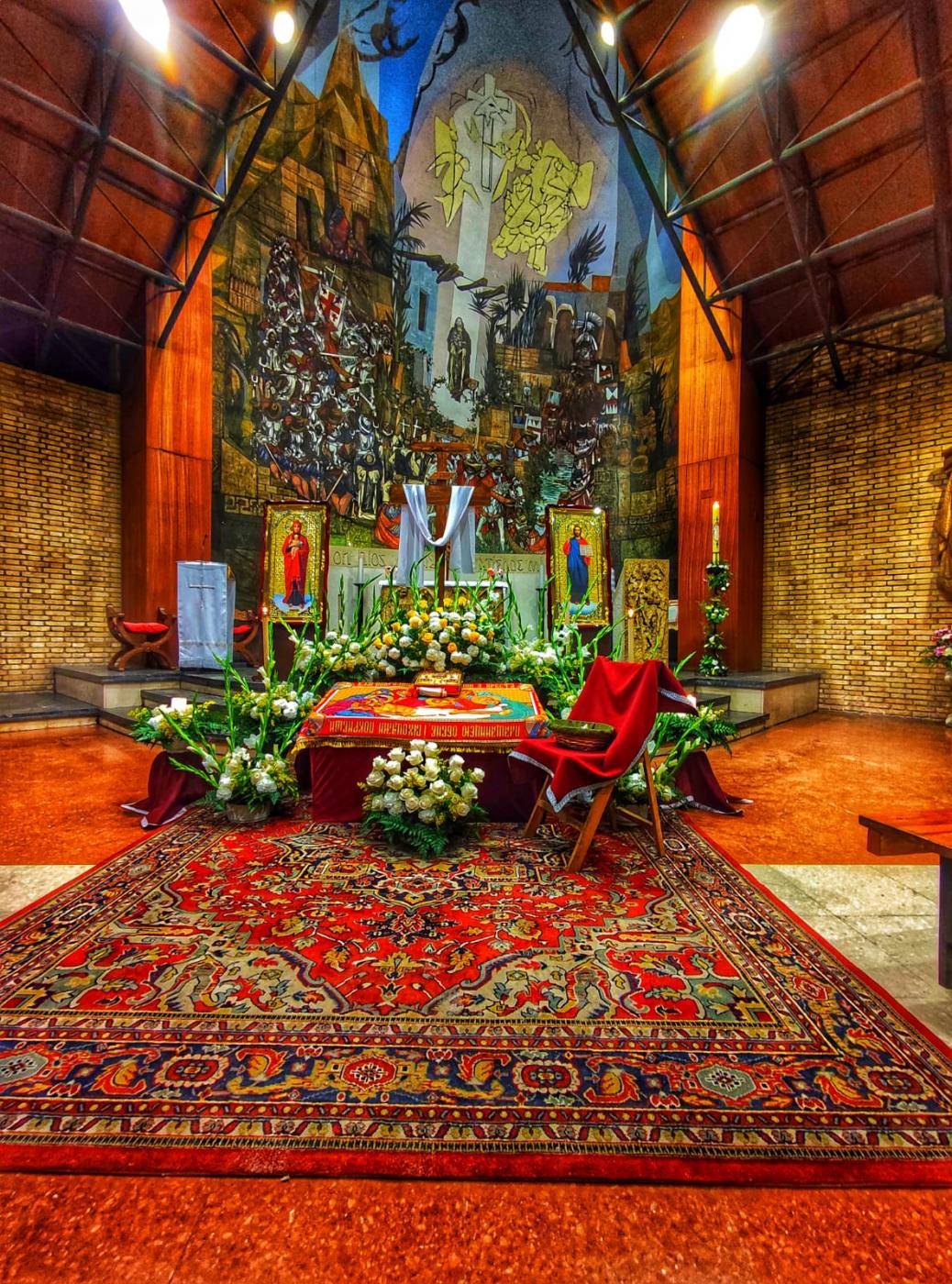 Los greco-católicos en Málaga celebran la Pascua