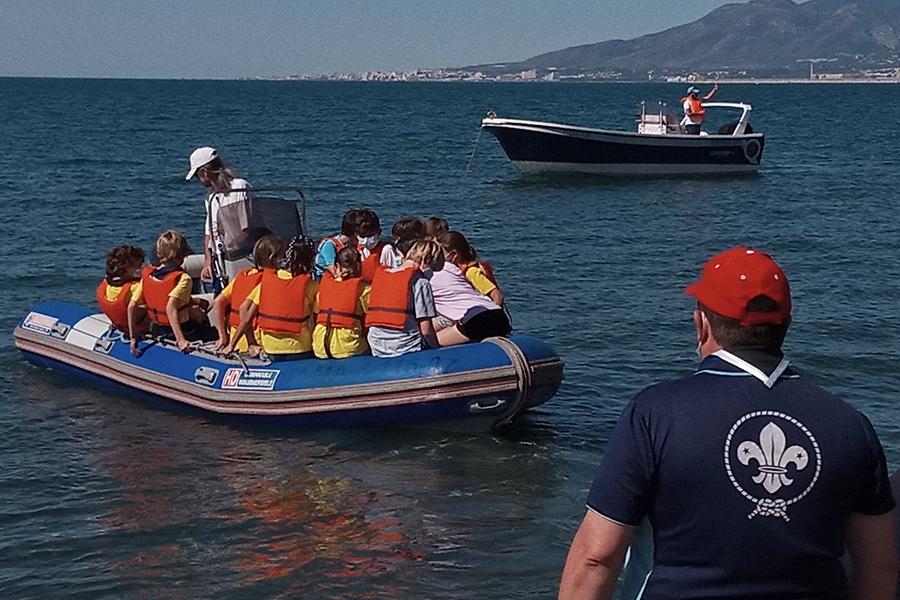 Scouts Católicos y Submarinistas de la Virgen del Carmen unidos en el cuidado de la casa común