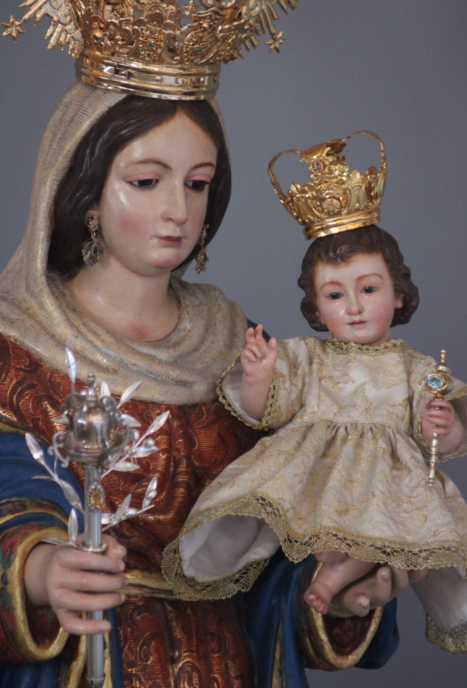 Imagen de Ntra. Sra. de la Oliva en Mollina