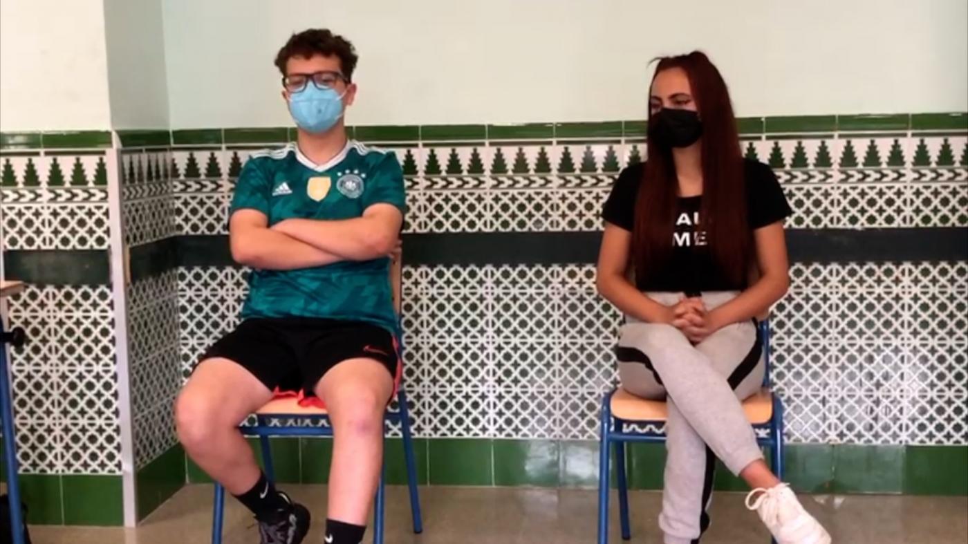 Álvaro y María (4º de ESO): «Es una asignatura que te ayuda»