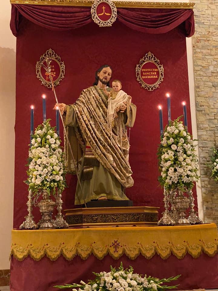 Imagen de San José de la parroquia del mismo nombre de Vélez-Málaga // A. REYES