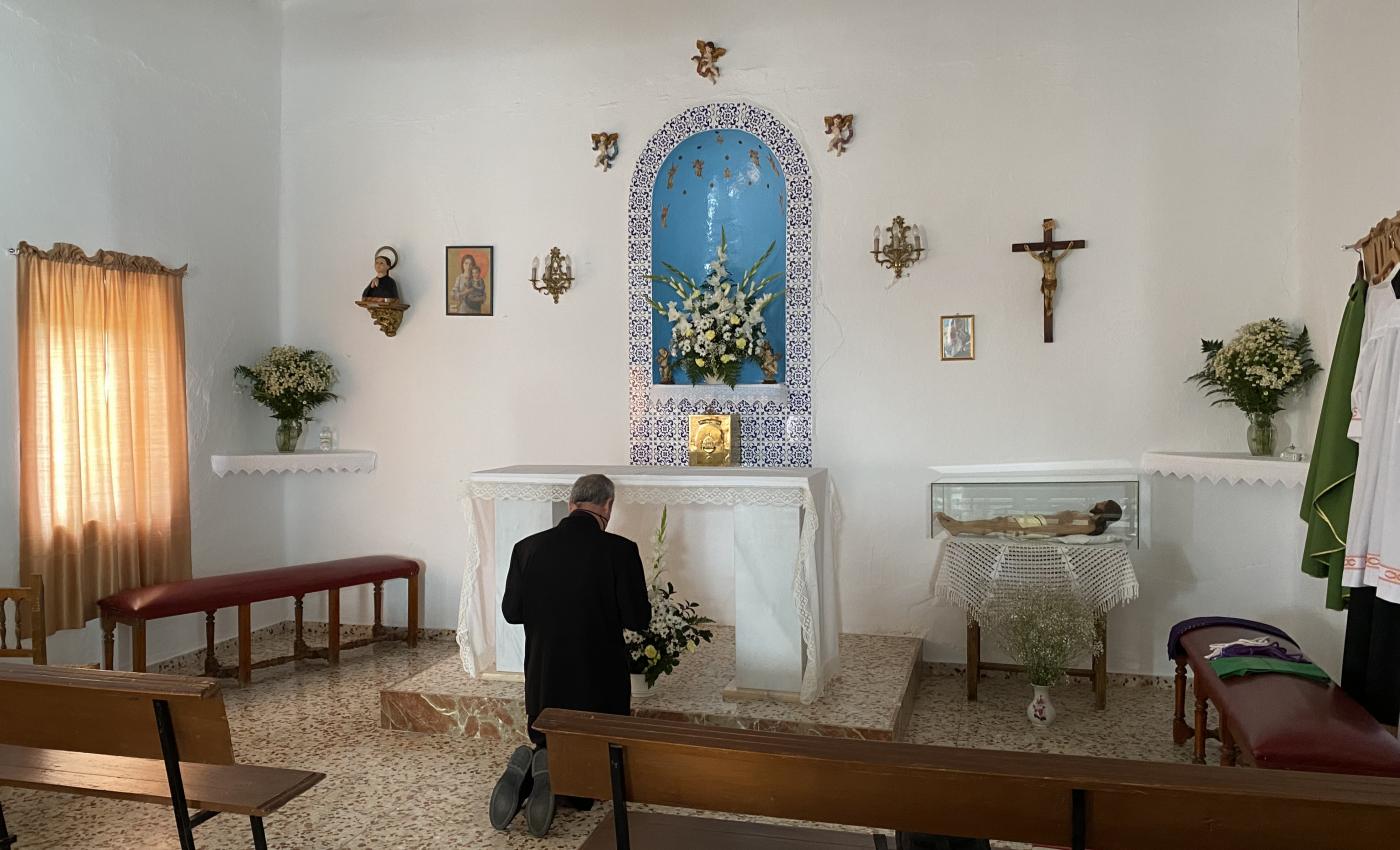 Visita Pastoral de D. Jesús Catalá a las pedanías de Los Marines y El Regalón, en Periana