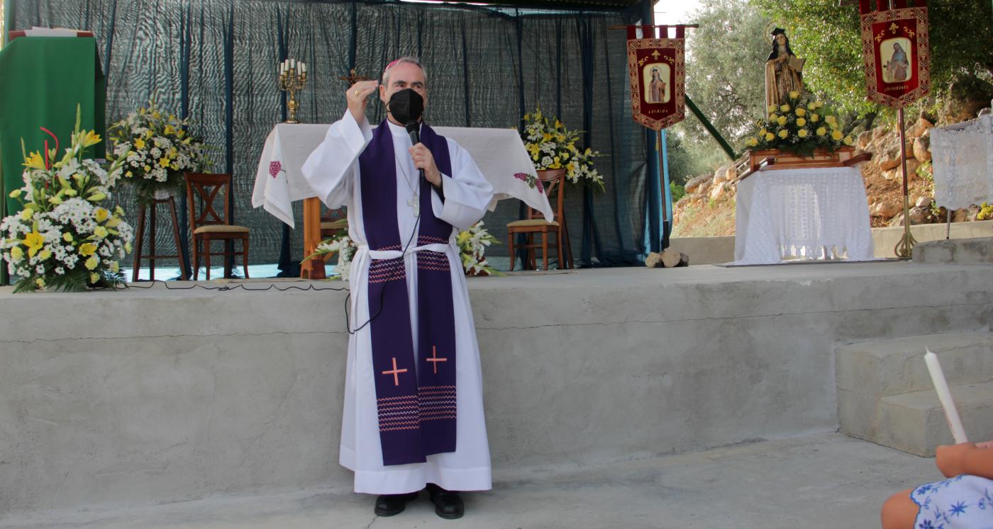 Visita Pastoral de D. Jesús Catalá a las pedanías de Los Marines y El Regalón, en Periana