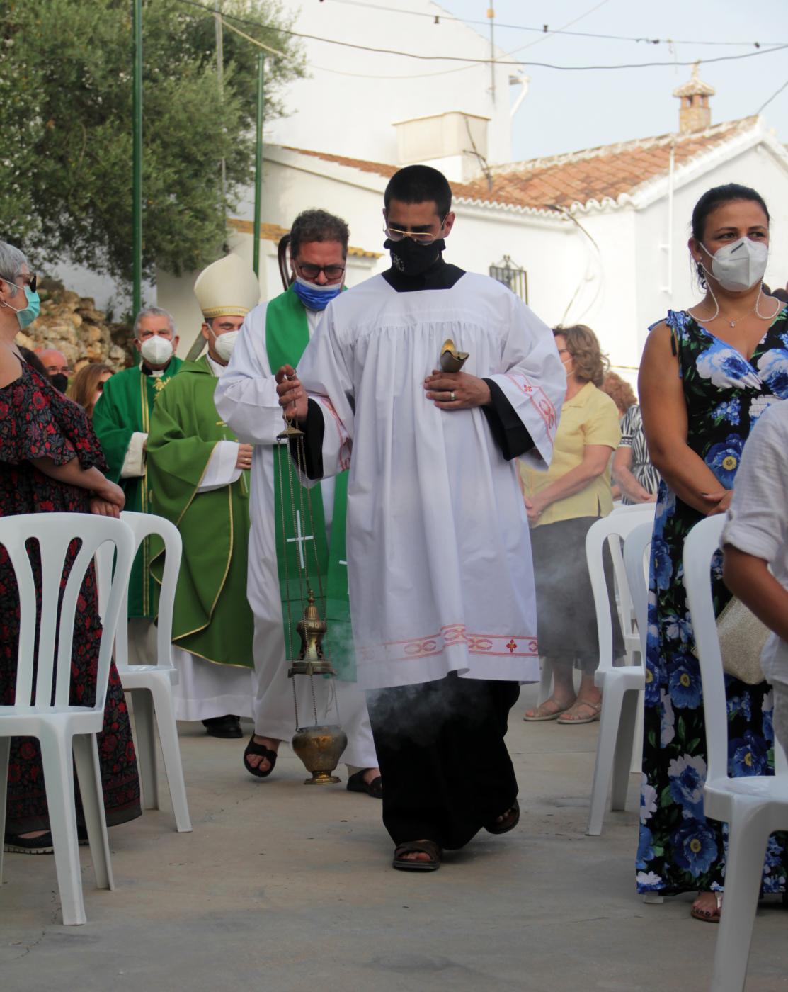 Visita Pastoral de D. Jesús Catalá a las pedanías de Los Marines y El Regalón, en Periana