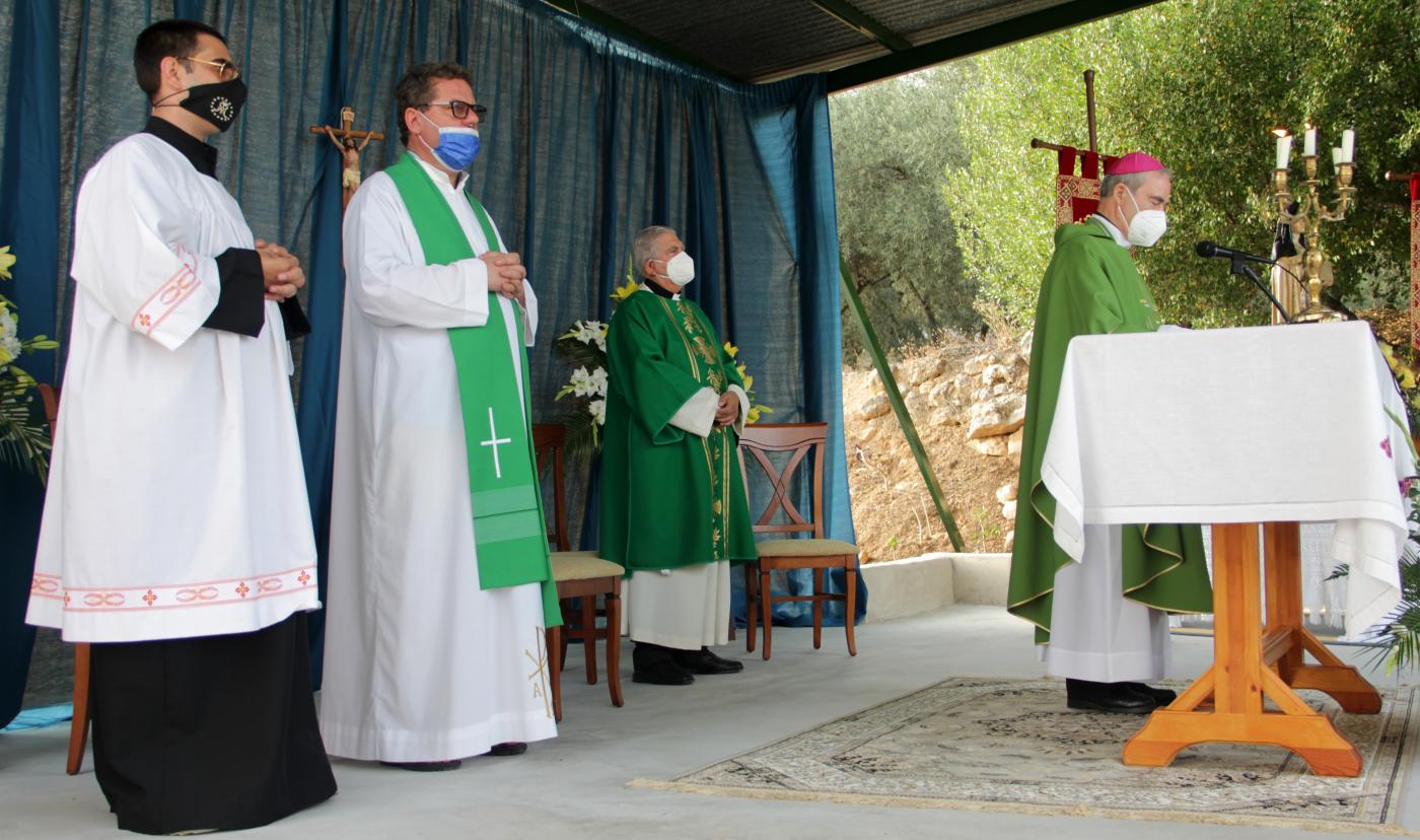 Visita Pastoral de D. Jesús Catalá a las pedanías de Los Marines y El Regalón, en Periana
