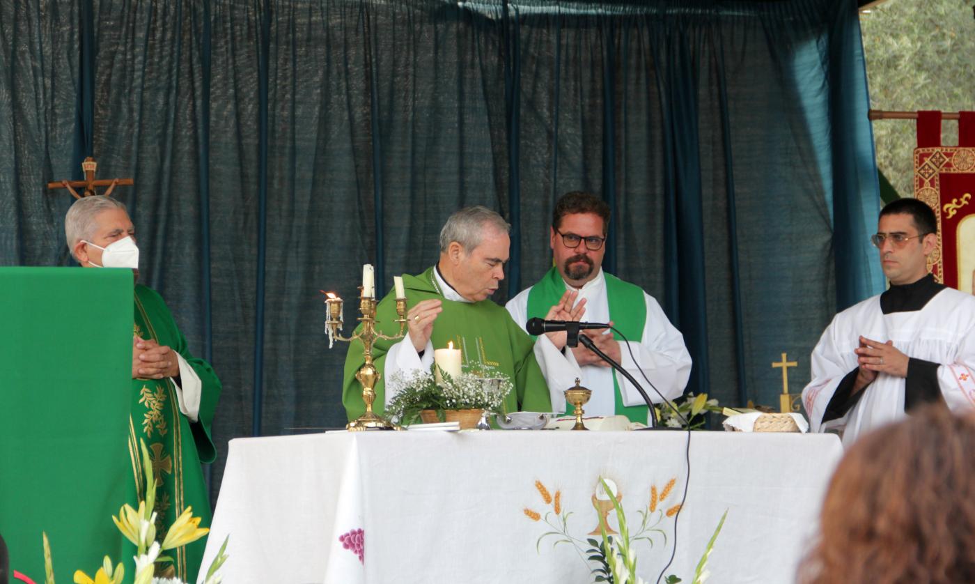 Visita Pastoral de D. Jesús Catalá a las pedanías de Los Marines y El Regalón, en Periana