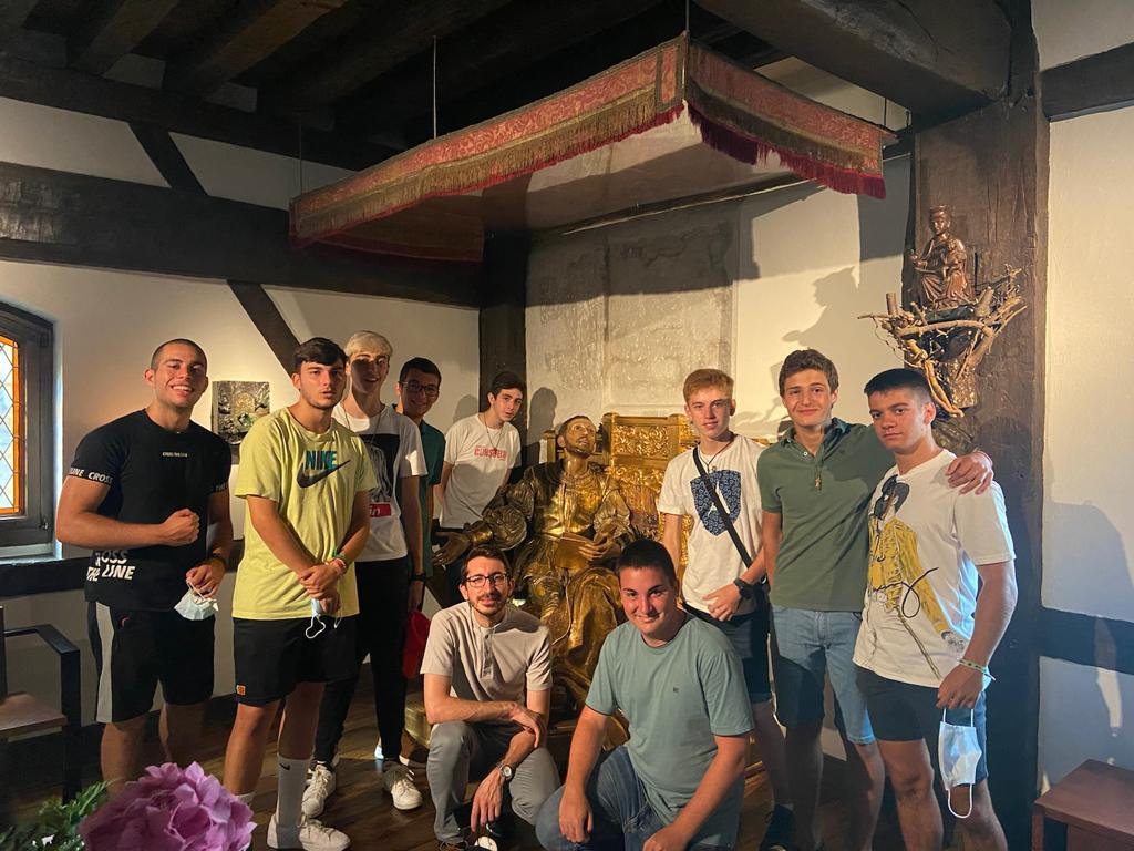 El Seminario Menor peregrina Buscando el norte