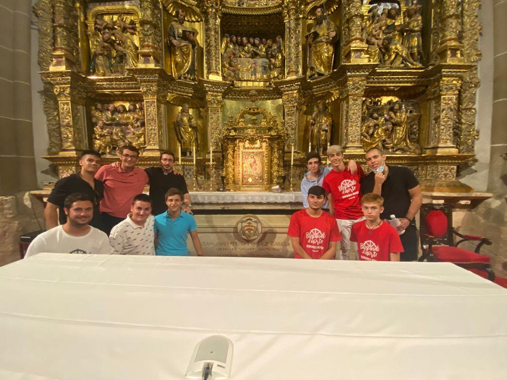 El Seminario Menor peregrina Buscando el norte