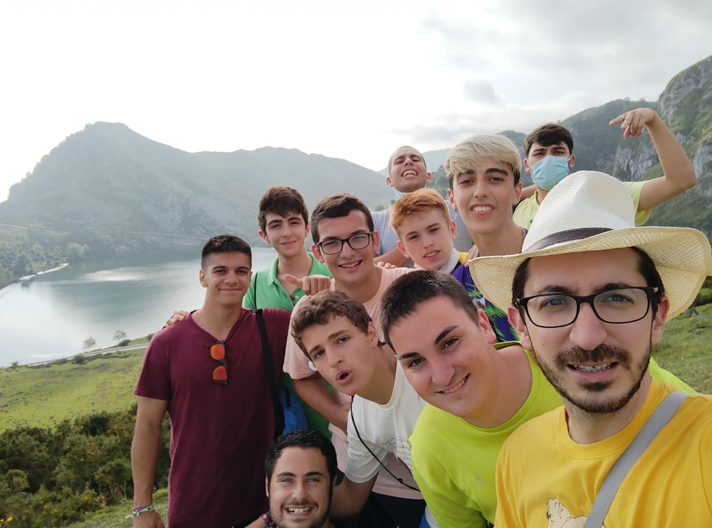 El Seminario Menor peregrina Buscando el norte