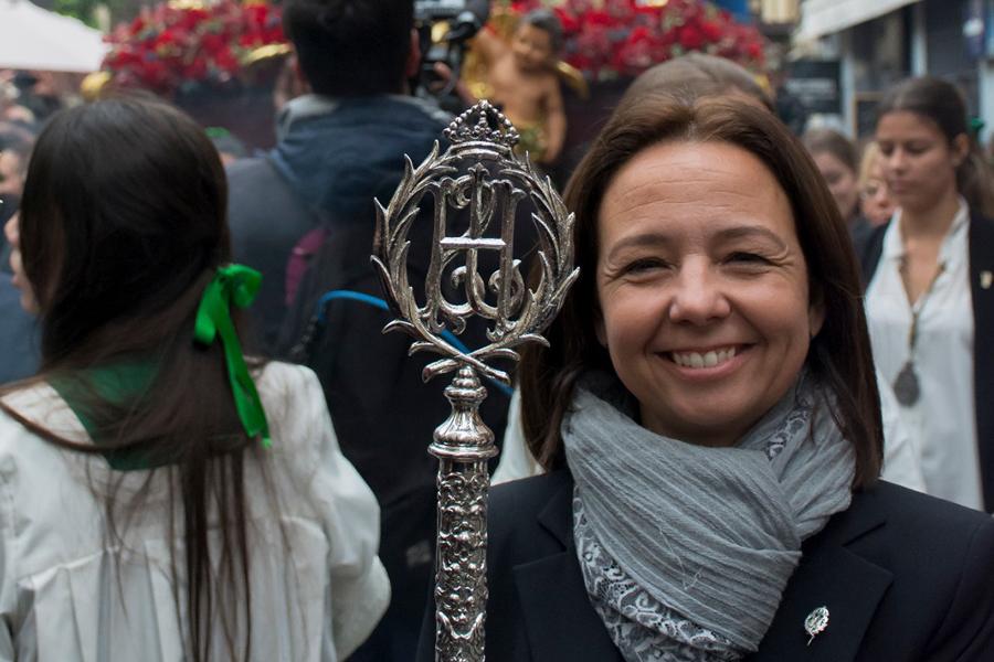 Paloma Saborido: «En las cofradías puedo rezar de muchas maneras»