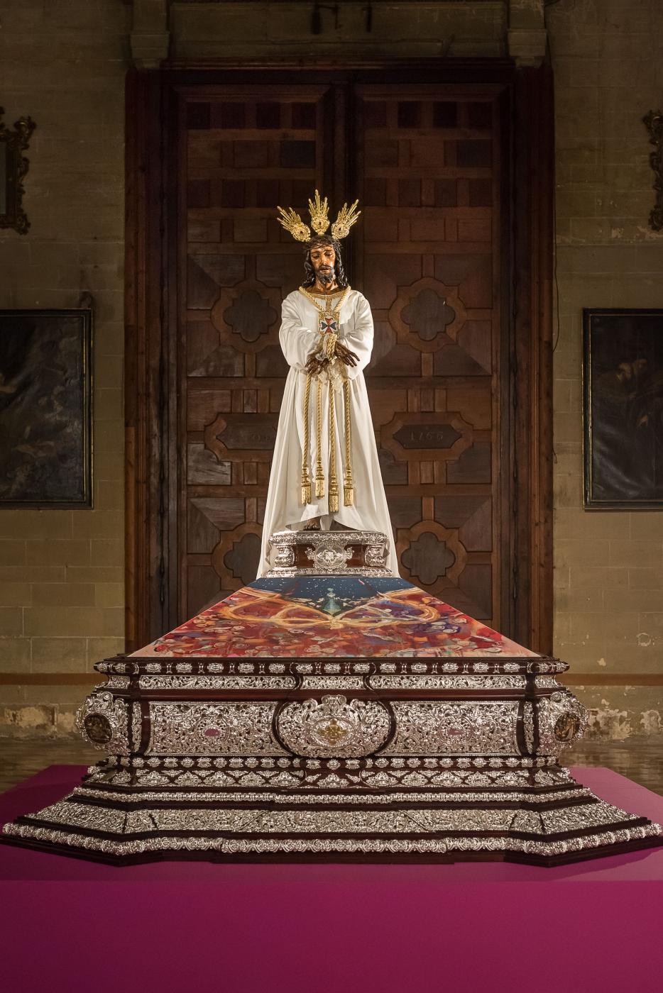 Exposición y veneración de imágenes El Verbo Encarnado. Nuestro Padre Jesús Cautivo. Trascoro de la Catedral.