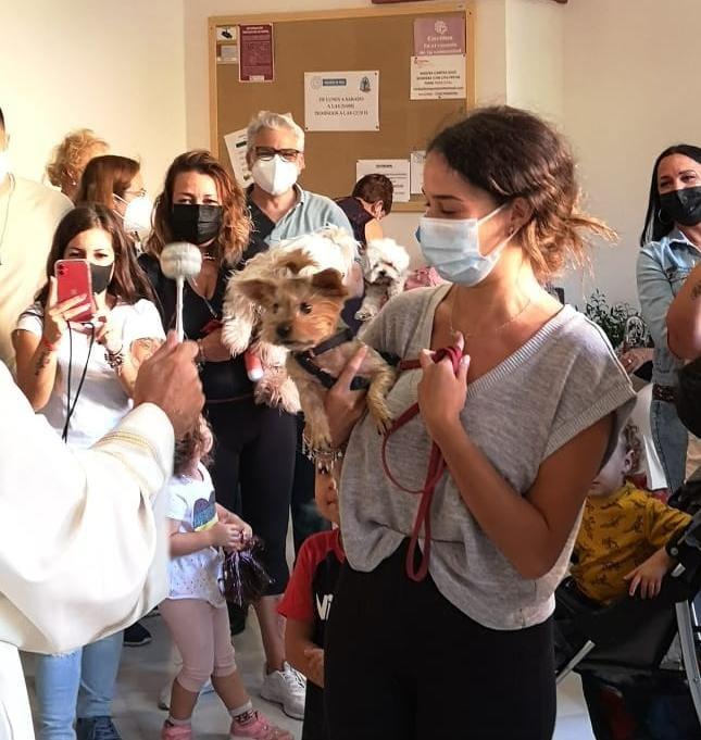 San Francisco de Asís en la parroquia de la Divina Pastora, en Málaga