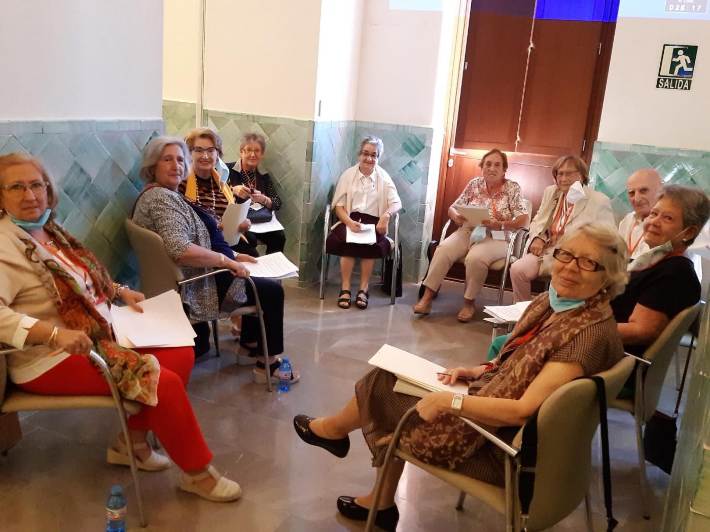 Encuentro de Vida Ascendente de Andalucía en Casa Diocesana Málaga