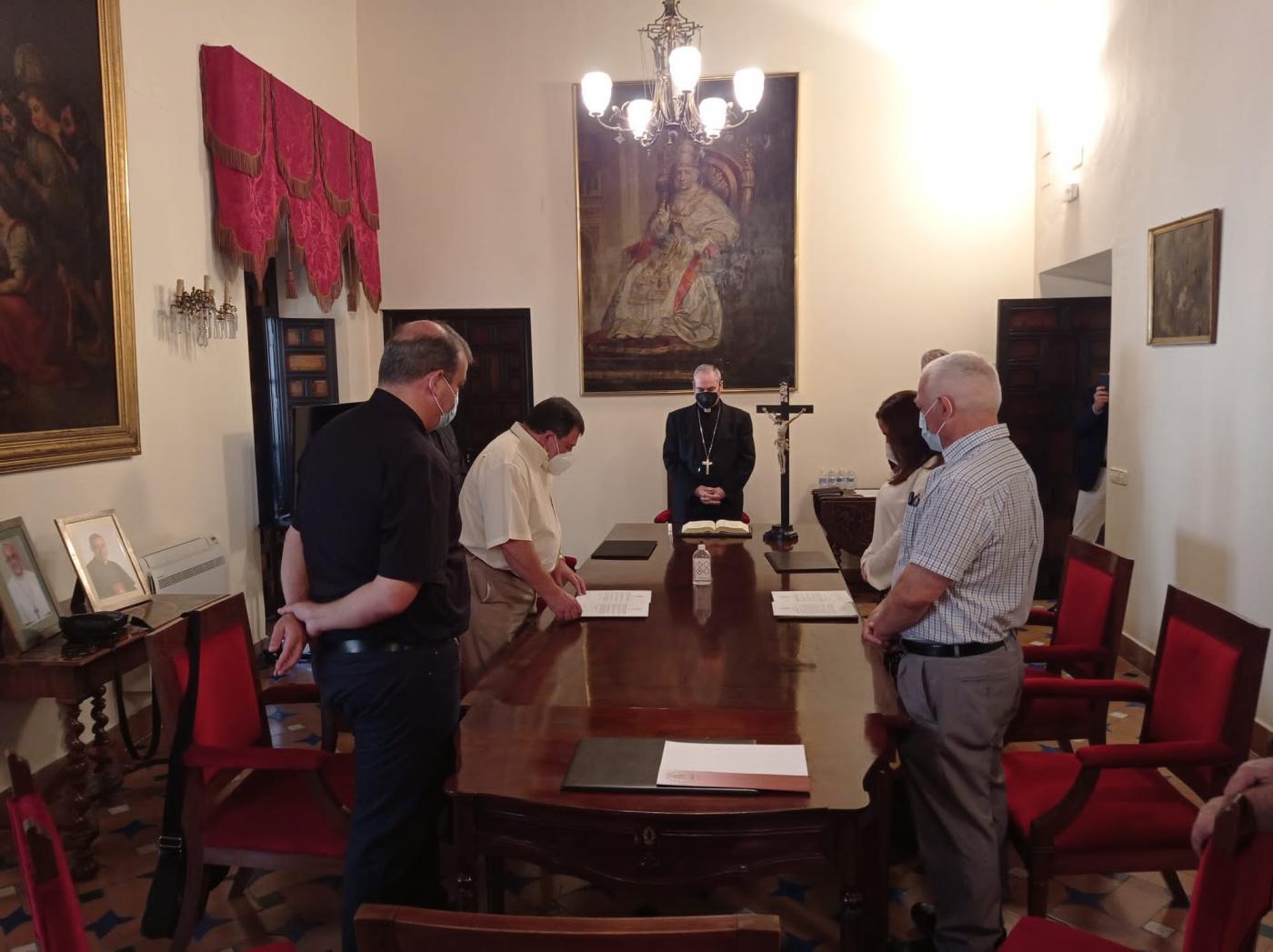 Jura y profesión de fe de los delegados de Pastoral de Migraciones y Gitanos y de Pastoral Penitenciaria