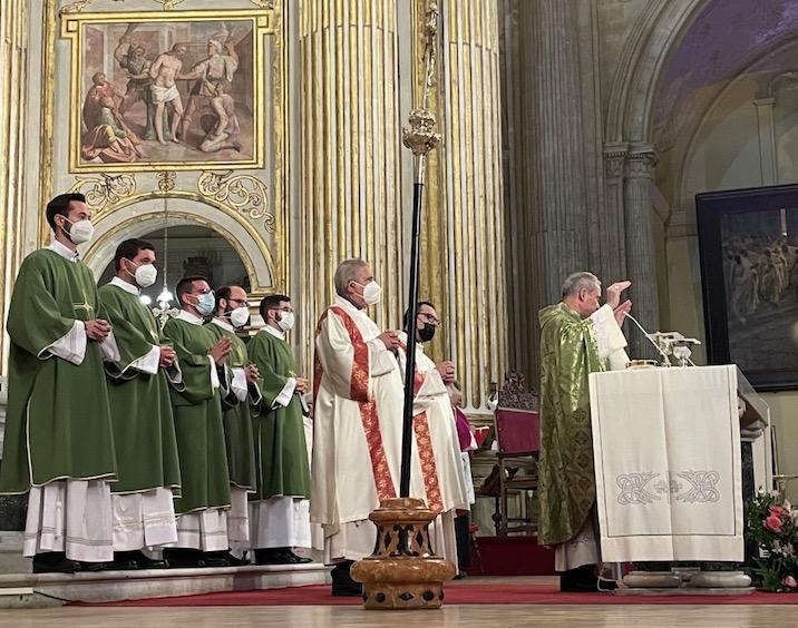 Ordenación de diáconos (Catedral-Málaga)
