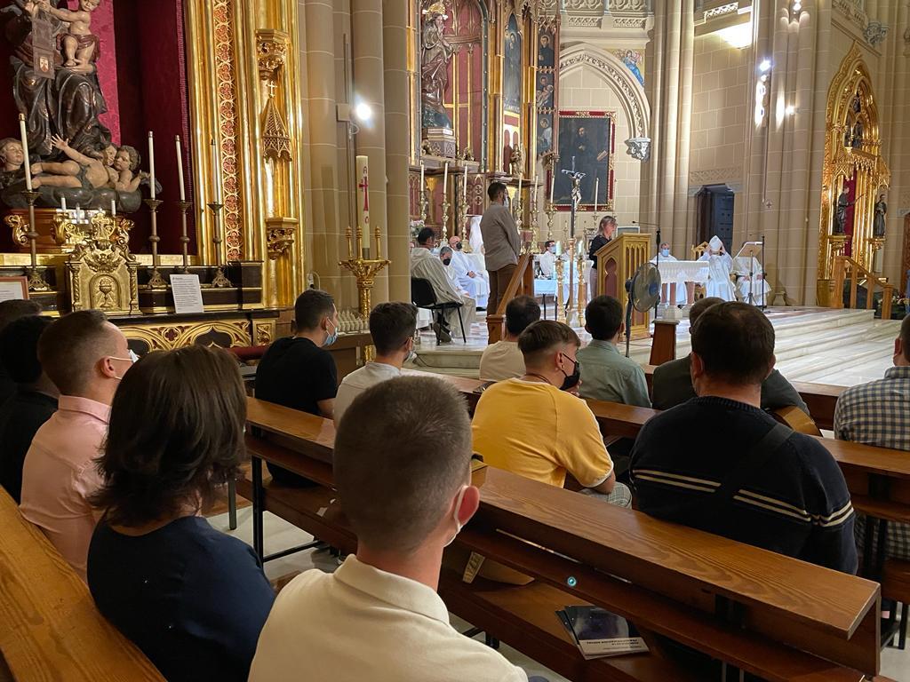 Acto de apertura de curso académico 2021-2022, en la iglesia del Sagrado Corazón // E. LLAMAS