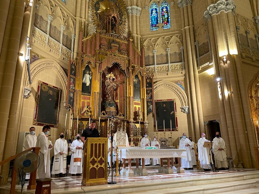 Acto de apertura de curso académico 2021-2022, en la iglesia del Sagrado Corazón // E. LLAMAS