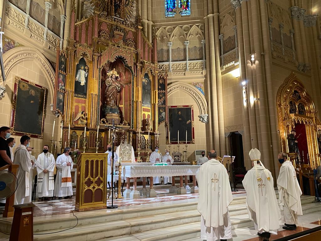 Acto de apertura de curso académico 2021-2022, en la iglesia del Sagrado Corazón // E. LLAMAS