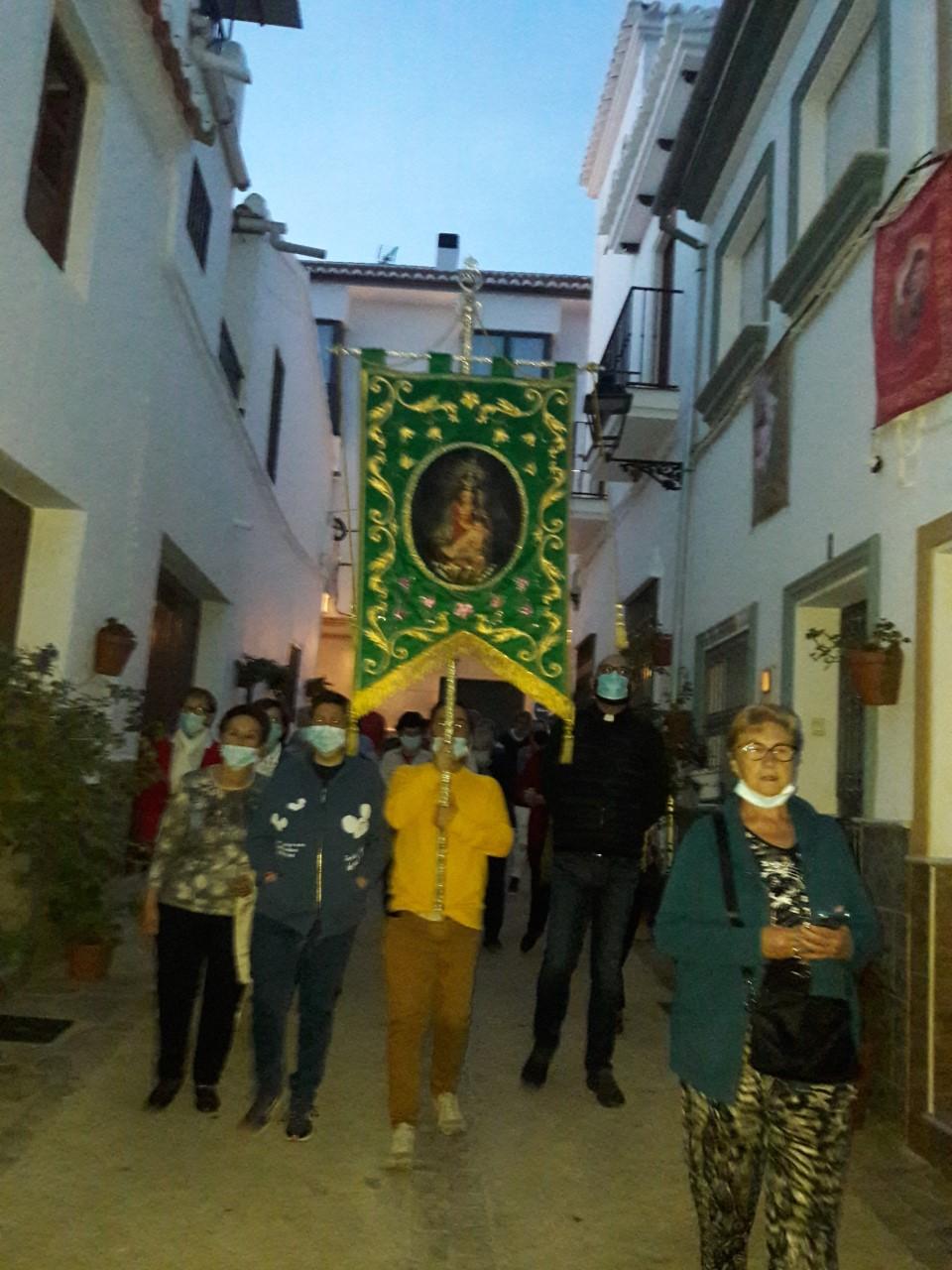 El pueblo de Ardales, en torno al Rosario