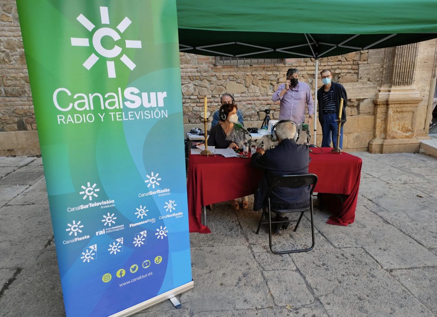 Los informativos de Canal Sur se han emitido desde la Catedral