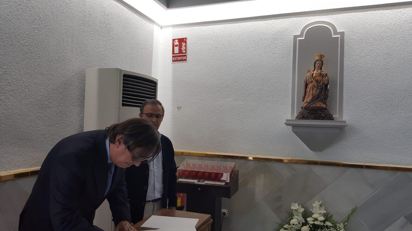 La imagen de la patrona, más presente en Parcemasa