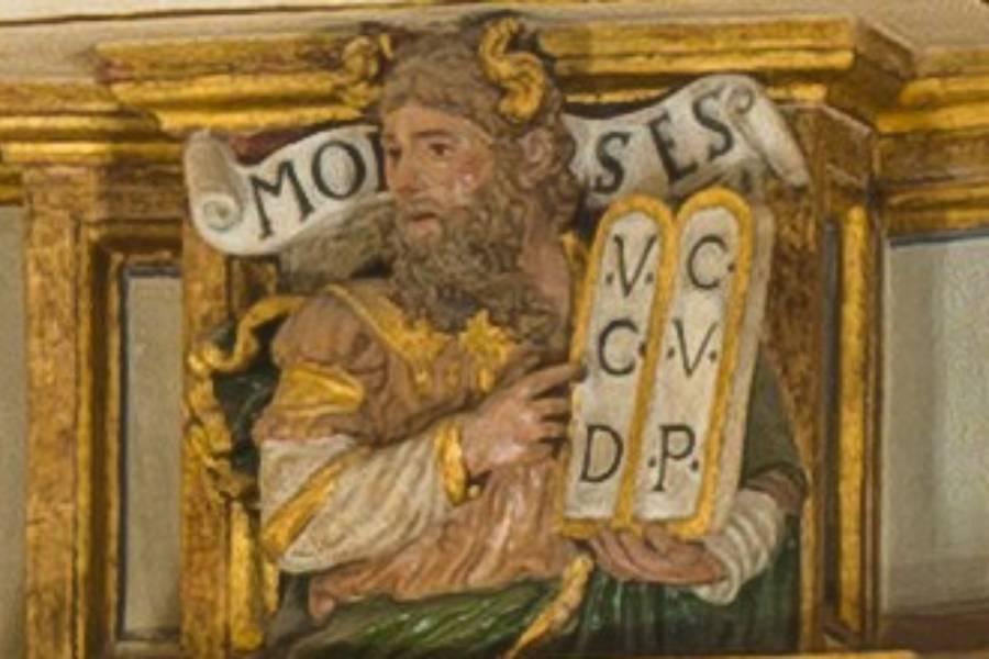 Imagen de Moisés en la Catedral de Málaga