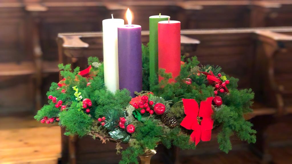 «Que la verdadera luz de la Corona de Adviento nos alcance a todos»