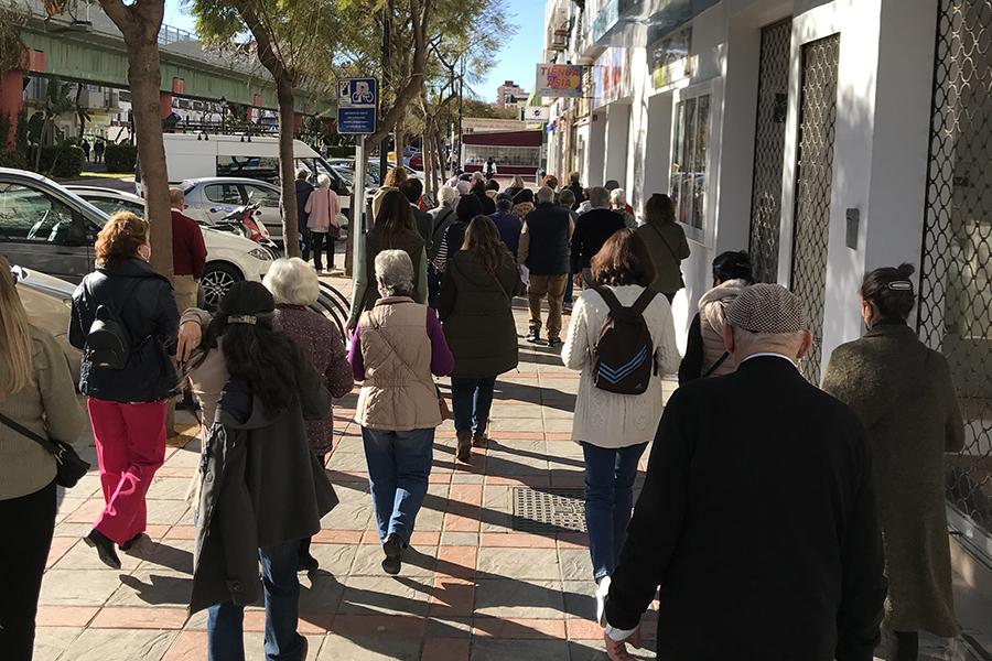 Los Boliches peregrina para cerrar el Año de San José