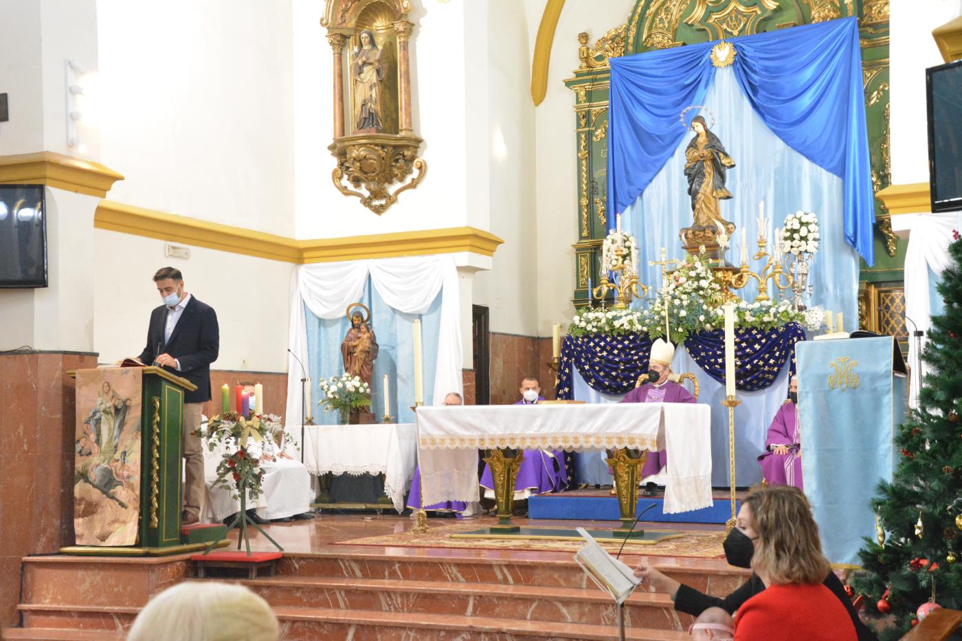 Visita Pastoral del Sr. Obispo, D. Jesús Catalá, a la parroquia Purísima Concepción, en Málaga