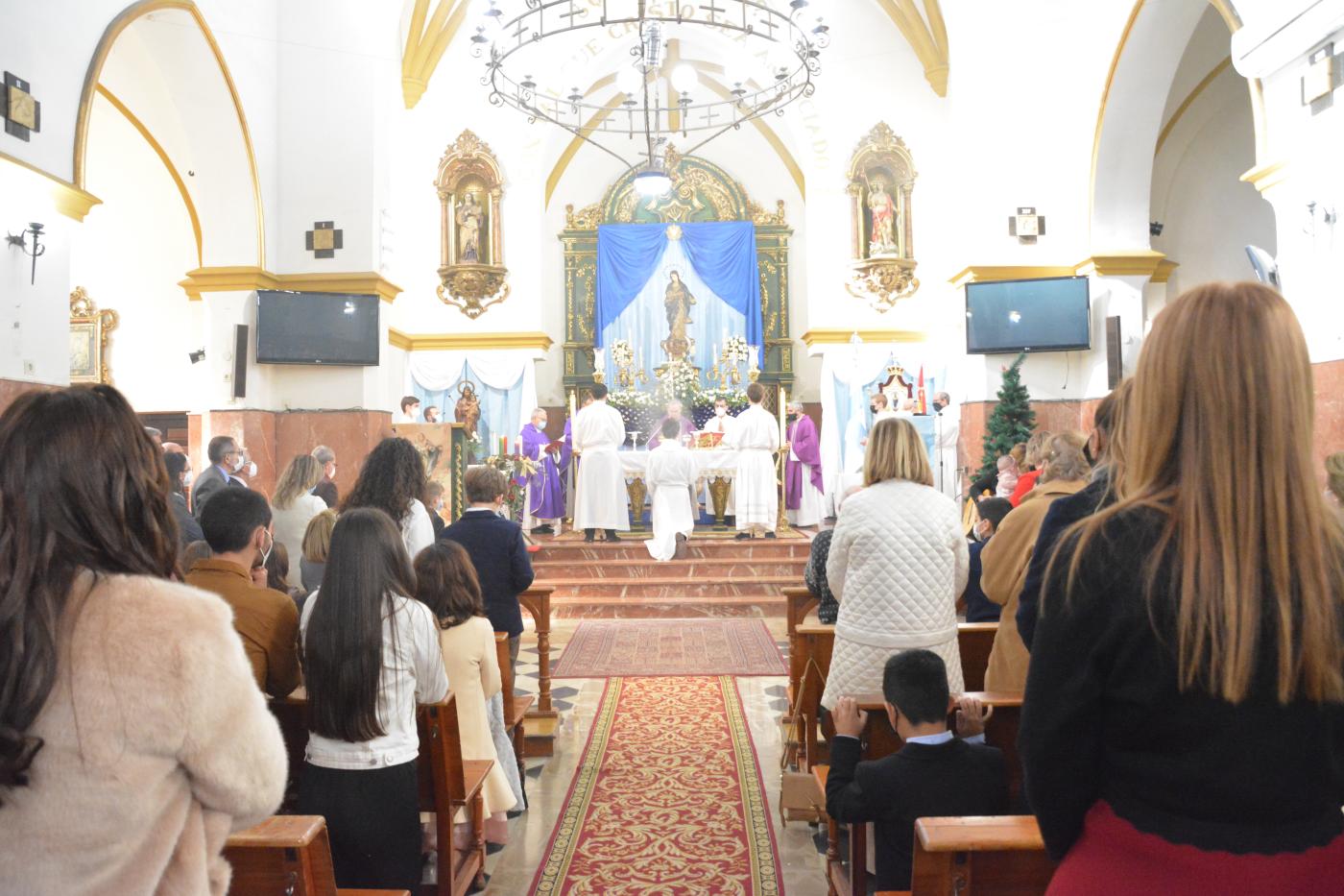 Visita Pastoral del Sr. Obispo, D. Jesús Catalá, a la parroquia Purísima Concepción, en Málaga