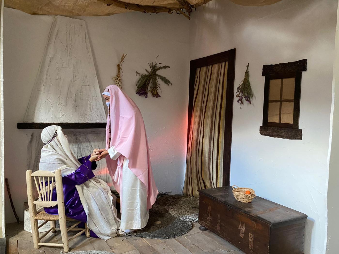 Más de 1.200 niños y jóvenes visitan el Belén Viviente Diocesano