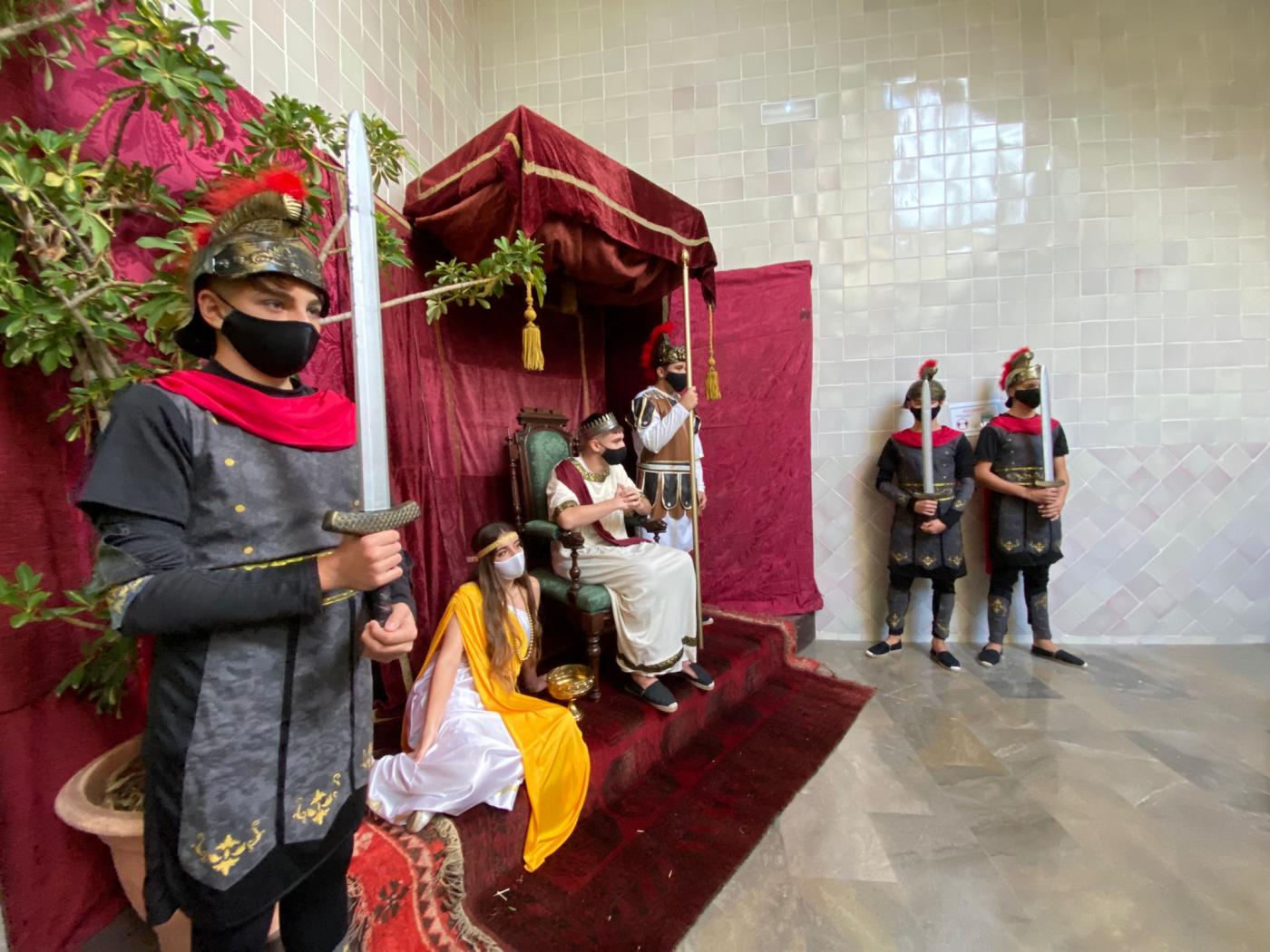 Escena del Belén Viviente Diocesano