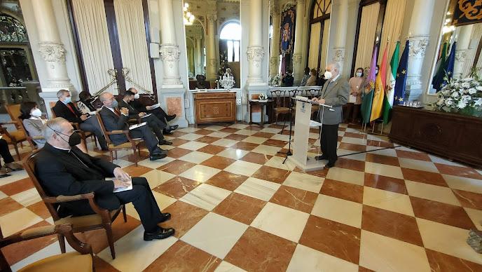 Presentación de la memoria 2020 de la Fundación Cesma-Proyecto Hombre en el Ayuntamiento de Málaga