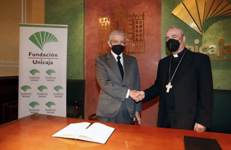 Se renueva la cesión del Palacio Episcopal a la Fundación Unicaja para su uso cultural