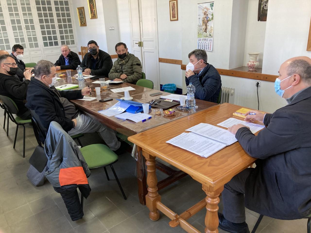 Reunión de sacerdotes del arciprestazgo de Axarquía-Costa