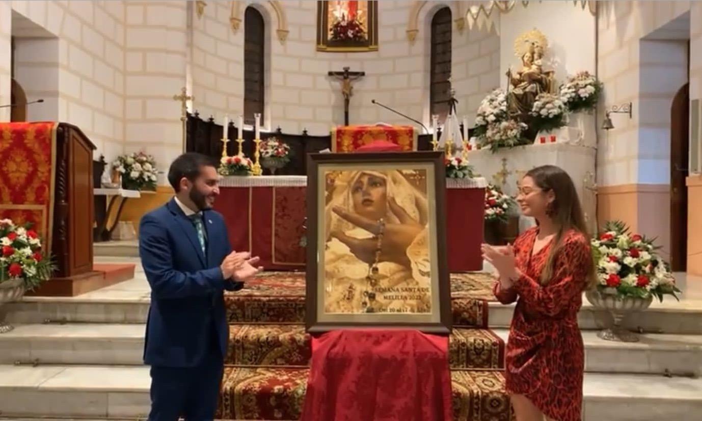 Presentación del cartel de Semana Santa de Melilla