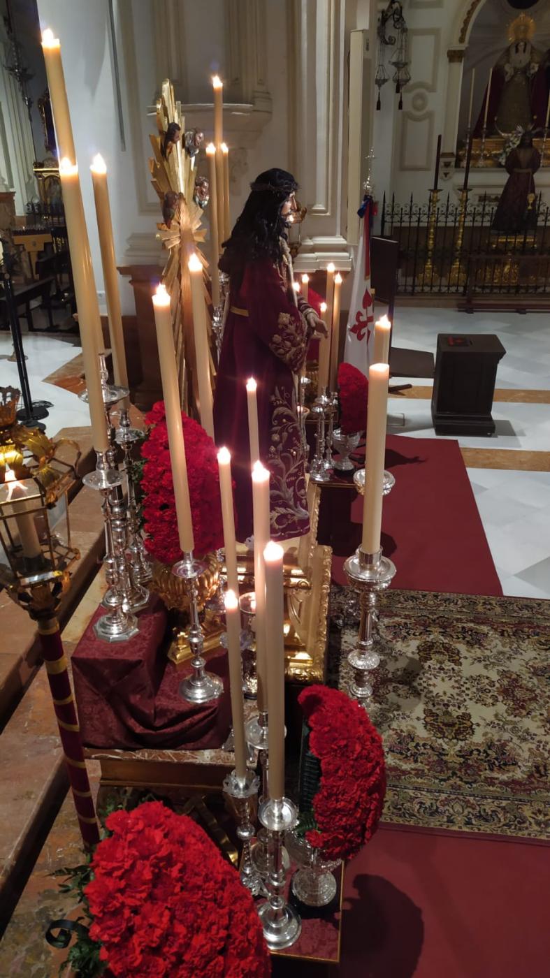 Imagen de Jesús de Medinaceli en la parroquia de Santiago Apóstol