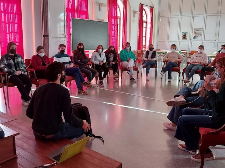 «Los jóvenes tenían muchas ganas de reencontrarse y de compartir»