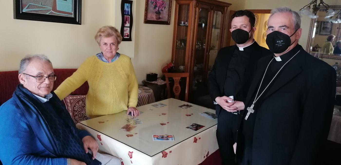 Francisco Luis: «Tras sufrir un ictus, la visita del Obispo fue muy especial»