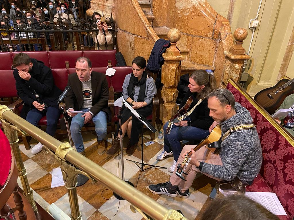 Oración Juntos por la Paz en la Catedral de Málaga