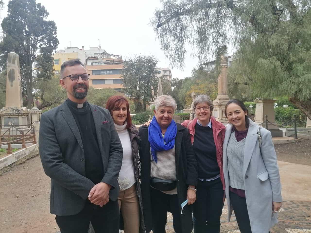 Estudiantes malagueños visitan a la Iglesia Evangélica y Anglicana de Málaga para avanzar en el camino ecuménico