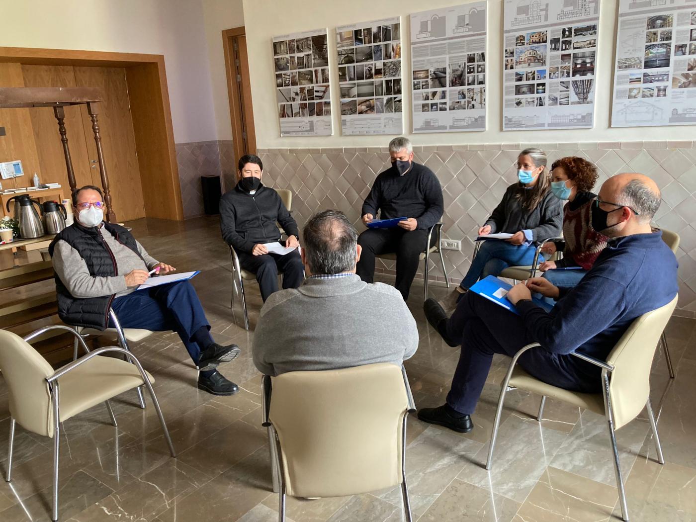 Trabajo en grupo en las Jornadas de delegados y responsables de Catecumenado celebradas en Málaga