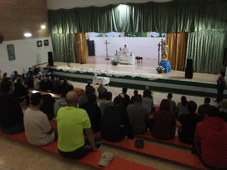 Celebración de la Pascua del Señor en el Centro Penitenciario de Alhaurín
