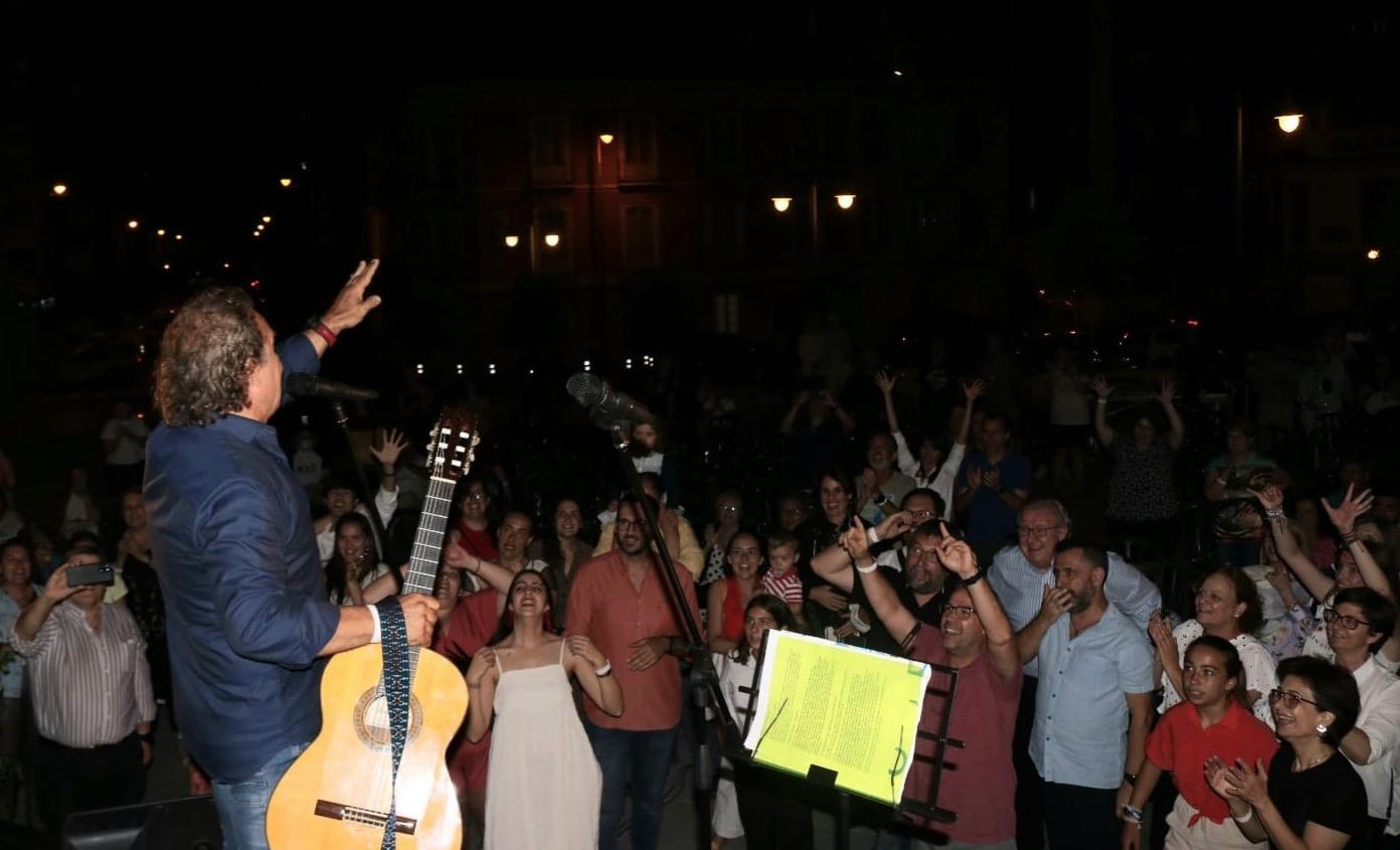 Festival del Espíritu celebrado en la explanada del Santuario de la Victoria, en Pentecostés // C. SUÁREZ