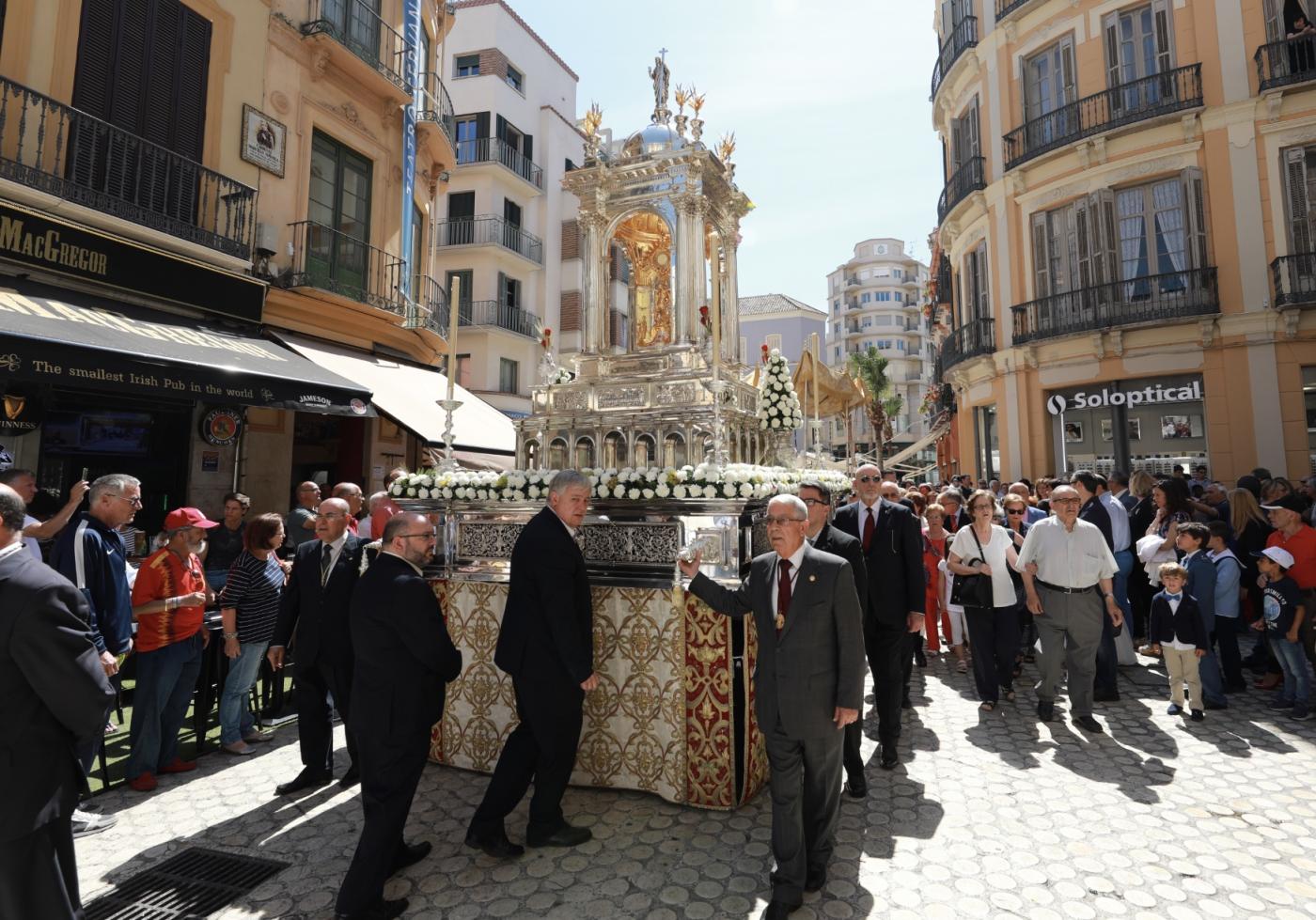 MÁLAGA. Horario de la procesión del Corpus en Málaga