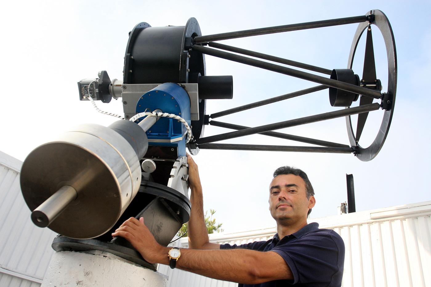 Alberto Castro Tirado: «Es precioso rezar bajo las estrellas»