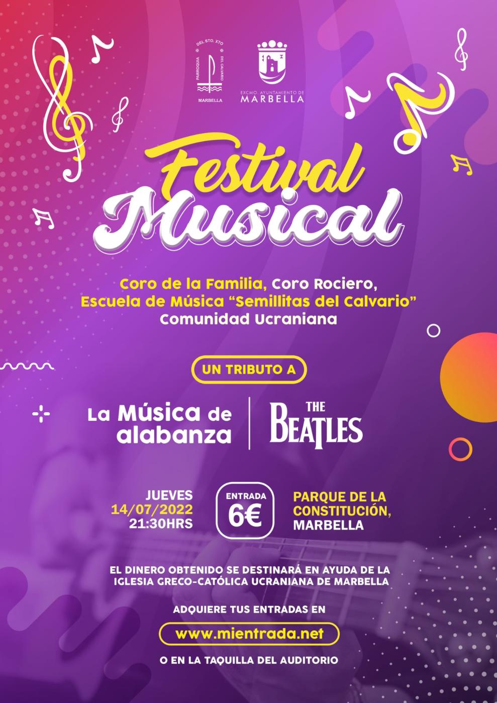 Marbella acoge un festival solidario con la Iglesia Greco-Católica Ucraniana