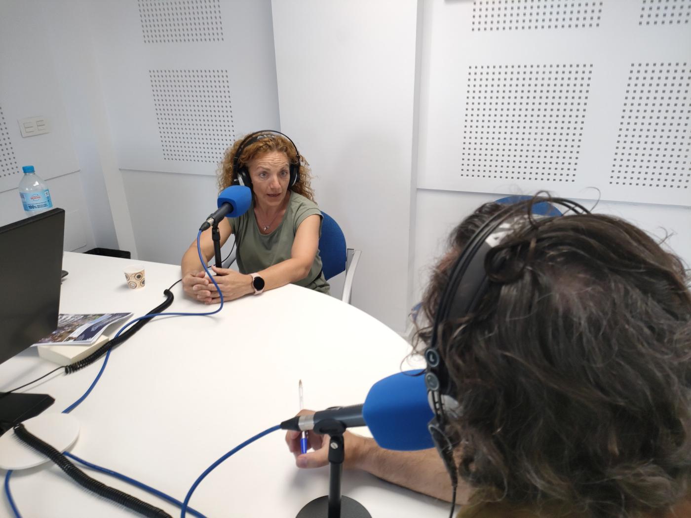 Paqui Cabello durante el programa EL ESPEJO